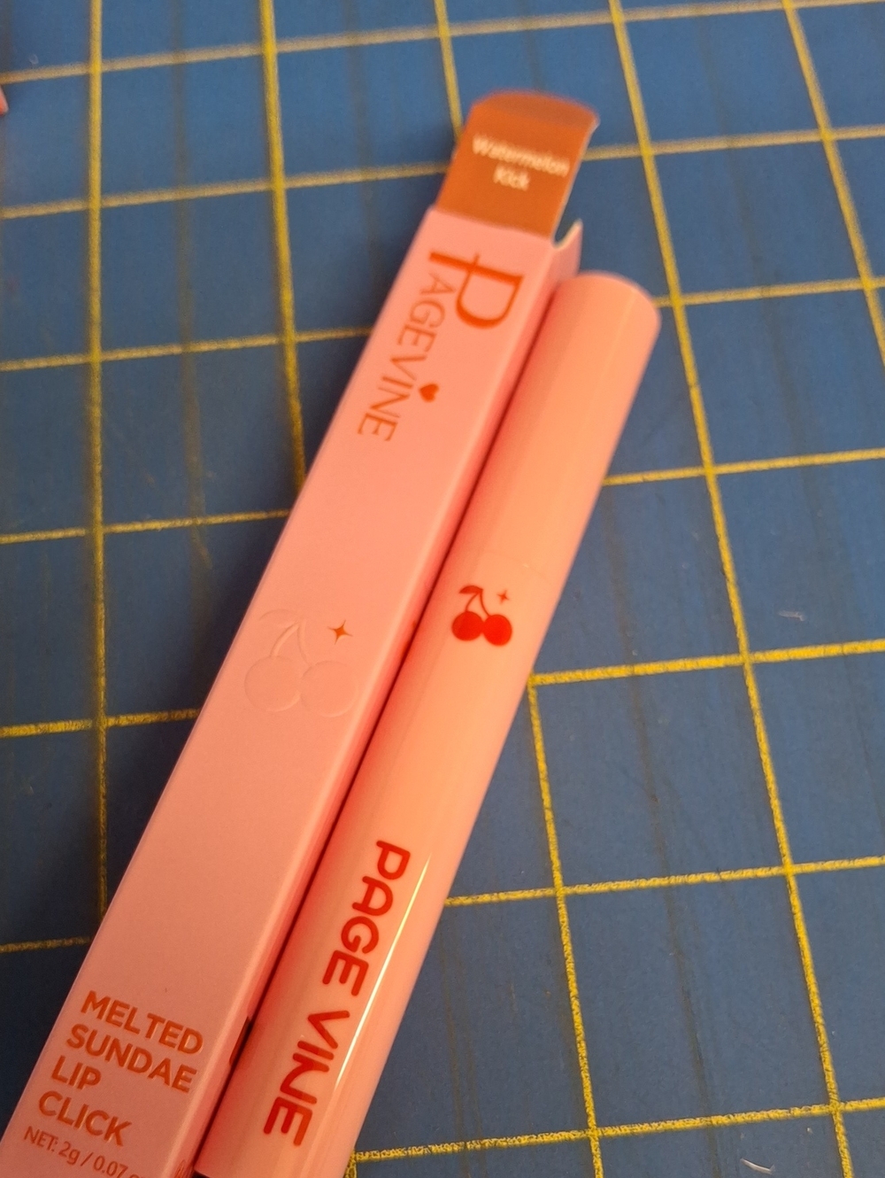 Page Vine Melted Sundae Lip Click 2g New - 10 Watermelon